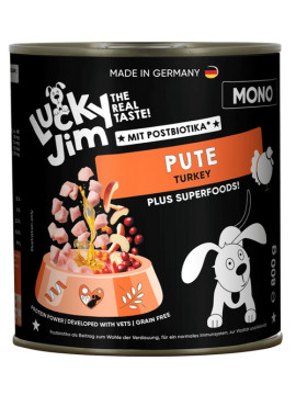 Lucky Jim Mono Adult Indyk puszka 800g
