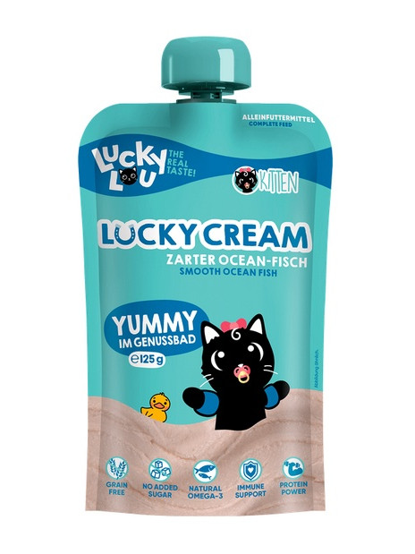Lucky Lou Lucky Cream Kitten Ryby oceaniczne 125g