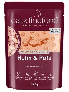 Catz Finefood Feines Filet In Sauce Kurczak i indyk saszetka 85g