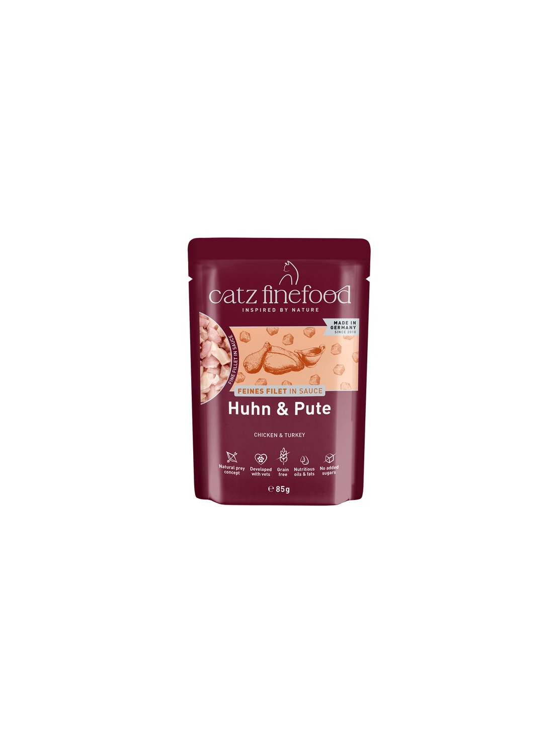 Catz Finefood Feines Filet In Sauce Kurczak i indyk saszetka 85g