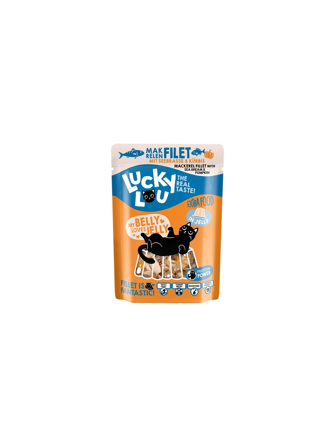 Lucky Lou Extrafood Makrela i dorada w galaretce saszetka 70g