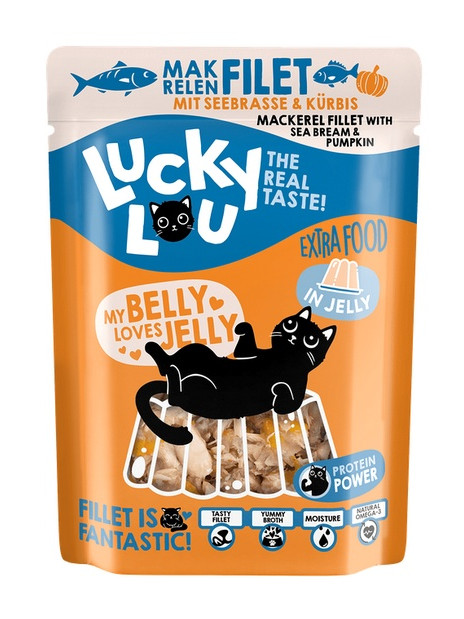 Lucky Lou Extrafood Makrela i dorada w galaretce saszetka 70g