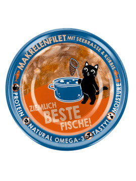 Lucky Lou Extrafood Makrela i dorada w bulionie puszka 70g