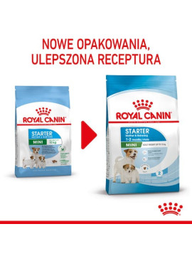 Royal Canin Mini Starter Mother&Babydog karma sucha dla szczeniąt do 2 miesiąca i suk karmiących ras małych 1kg