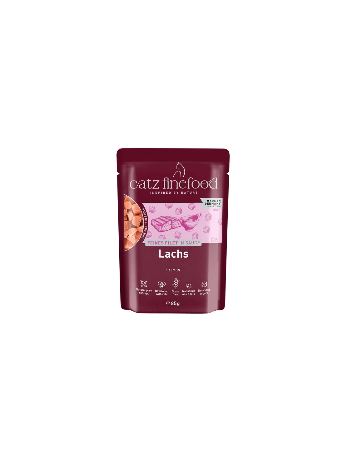 Catz Finefood Feines Filet In Sauce Łosoś saszetka 85g
