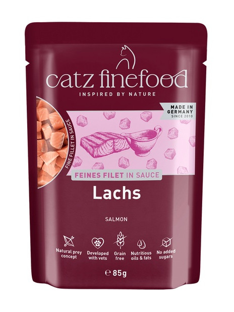 Catz Finefood Feines Filet In Sauce Łosoś saszetka 85g