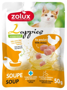 Zolux Lappies Przysmak dla kota - zupa z kurczakiem 50g