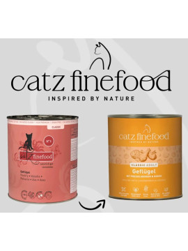 Catz Finefood Classic N.03 Drób puszka 800g