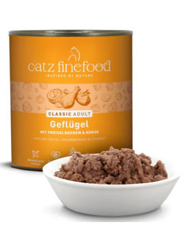 Catz Finefood Classic N.03 Drób puszka 800g