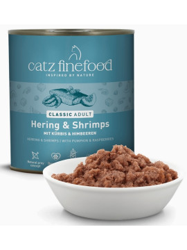 Catz Finefood Classic N.13 Śledź i Krewetki puszka 800g