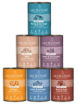 Catz Finefood Classic Collection I puszki multipack N.03-13 6x400g