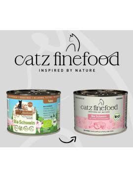 Catz Finefood Bio N.509 Wieprzowina puszka 200g