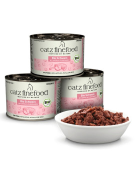 Catz Finefood Bio N.509 Wieprzowina puszka 200g