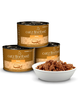 Catz Finefood Classic Senior Kurczak (Senior N.03) puszka 200g