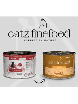 Catz Finefood Classic Senior Kurczak (Senior N.03) puszka 200g