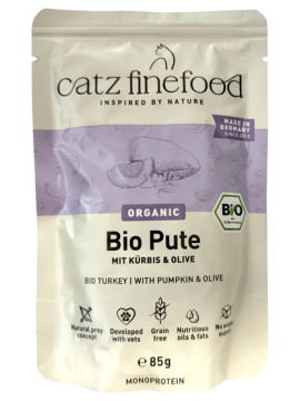 Catz Finefood Organic Bio Indyk (N.511) saszetka 85g