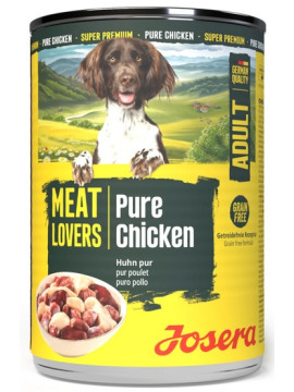 Josera Pies Meat Lovers Pure Kurczak puszka 400g
