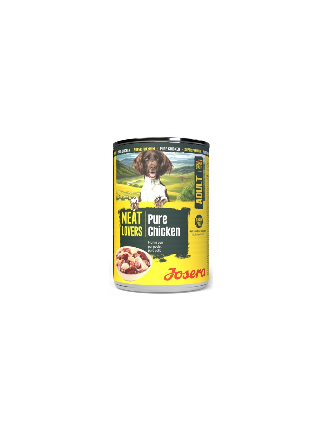 Josera Pies Meat Lovers Pure Kurczak puszka 400g