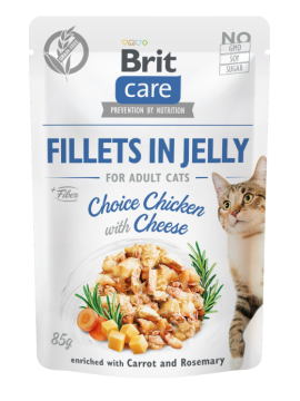 Brit Care Cat Fillets in Jelly Choice Chicken...