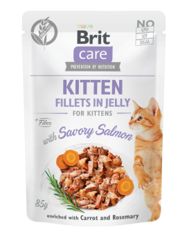 Brit Care Cat Fillets in Jelly Kitten Savory...