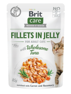 Brit Care Cat Fillets in Jelly Wholesome Tuna...