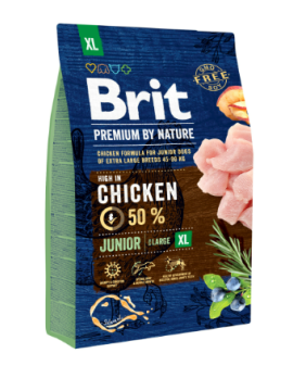 Brit Premium by Nature Junior XL 3 kg – Sucha...