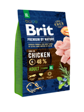 Brit Premium by Nature Adult XL 3 kg – Sucha...