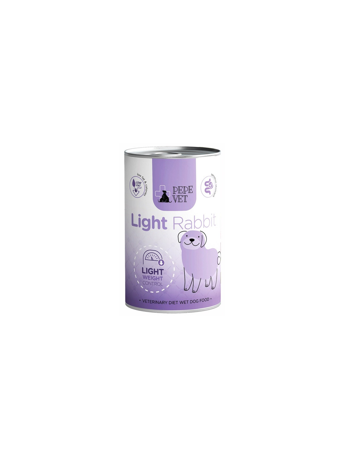 Paka Zwierzaka PEPE VET Light Rabbit puszka 400g