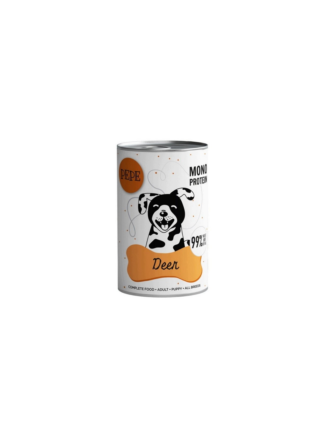 Paka Zwierzaka PEPE Deer (jeleń) puszka 400g