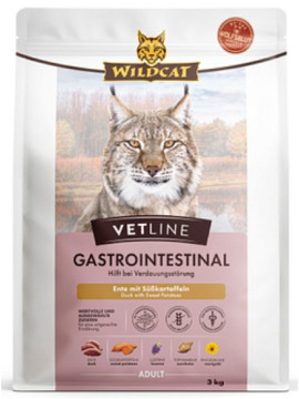 Wildcat VetLine Gastrointestinal Kaczka 3kg