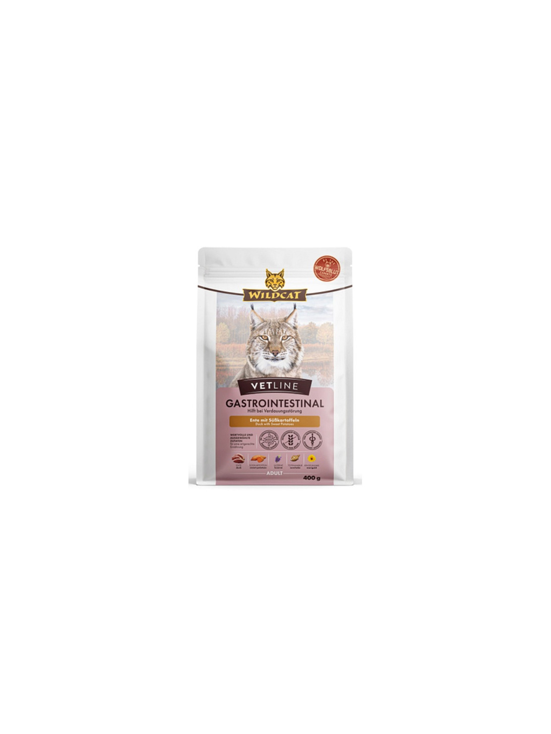 Wildcat VetLine Gastrointestinal Kaczka 400g