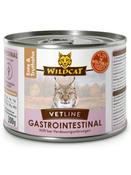 Wildcat VetLine Gastrointestinal Kaczka i indyk puszka 200g