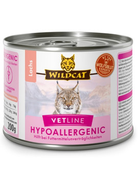 Wildcat VetLine Hypoallergenic Łosoś puszka 200g