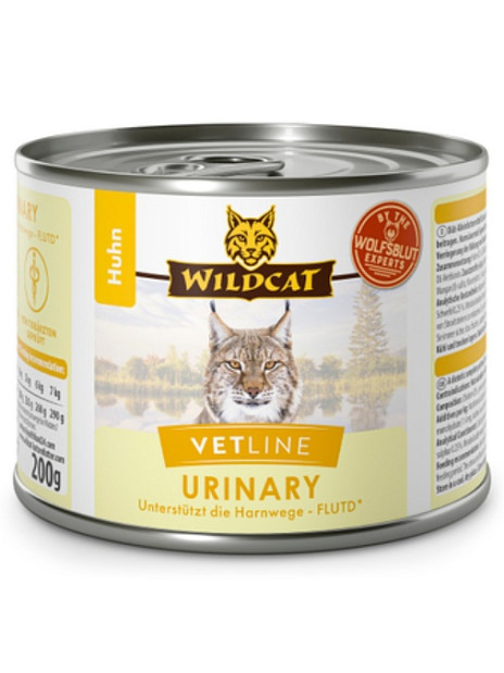 Wildcat VetLine Urinary Kurczak puszka 200g