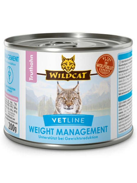 Wildcat VetLine Weight Management Indyk puszka 200g