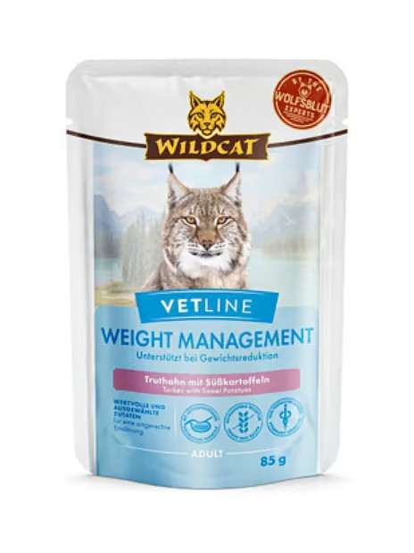 Wildcat VetLine Weight Management Indyk saszetka 85g