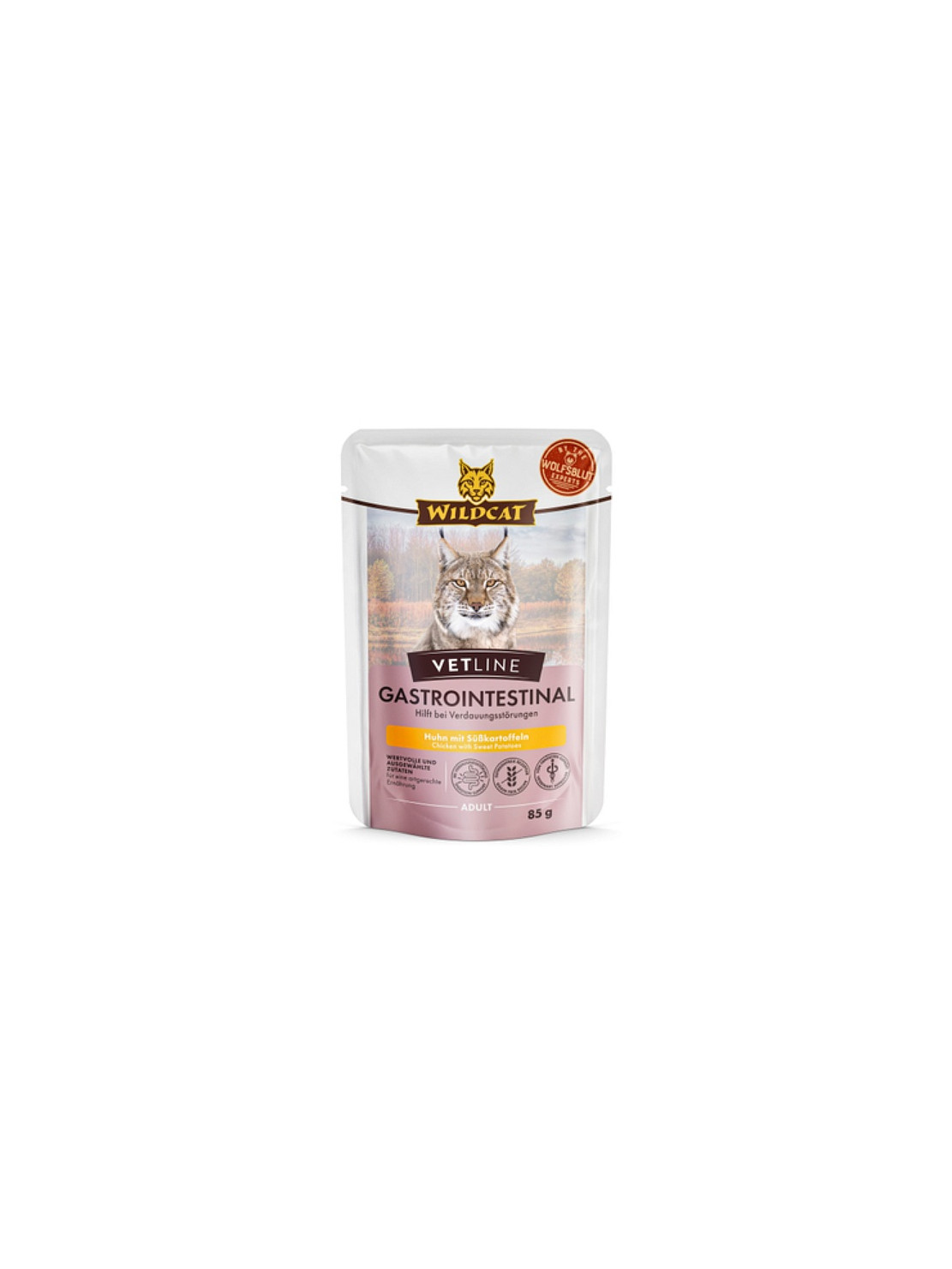 Wildcat VetLine Gastrointestinal Kurczak saszetka 85g