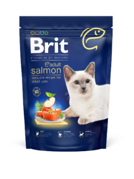 Brit Premium by Nature Cat Adult Salmon 800 g –...