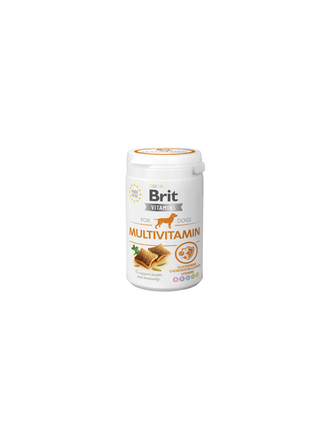 Brit Vitamins Multivitamin 150 g – Funkcjonalny przysmak witaminowy w formie półwilgotnych kąsków dla psów