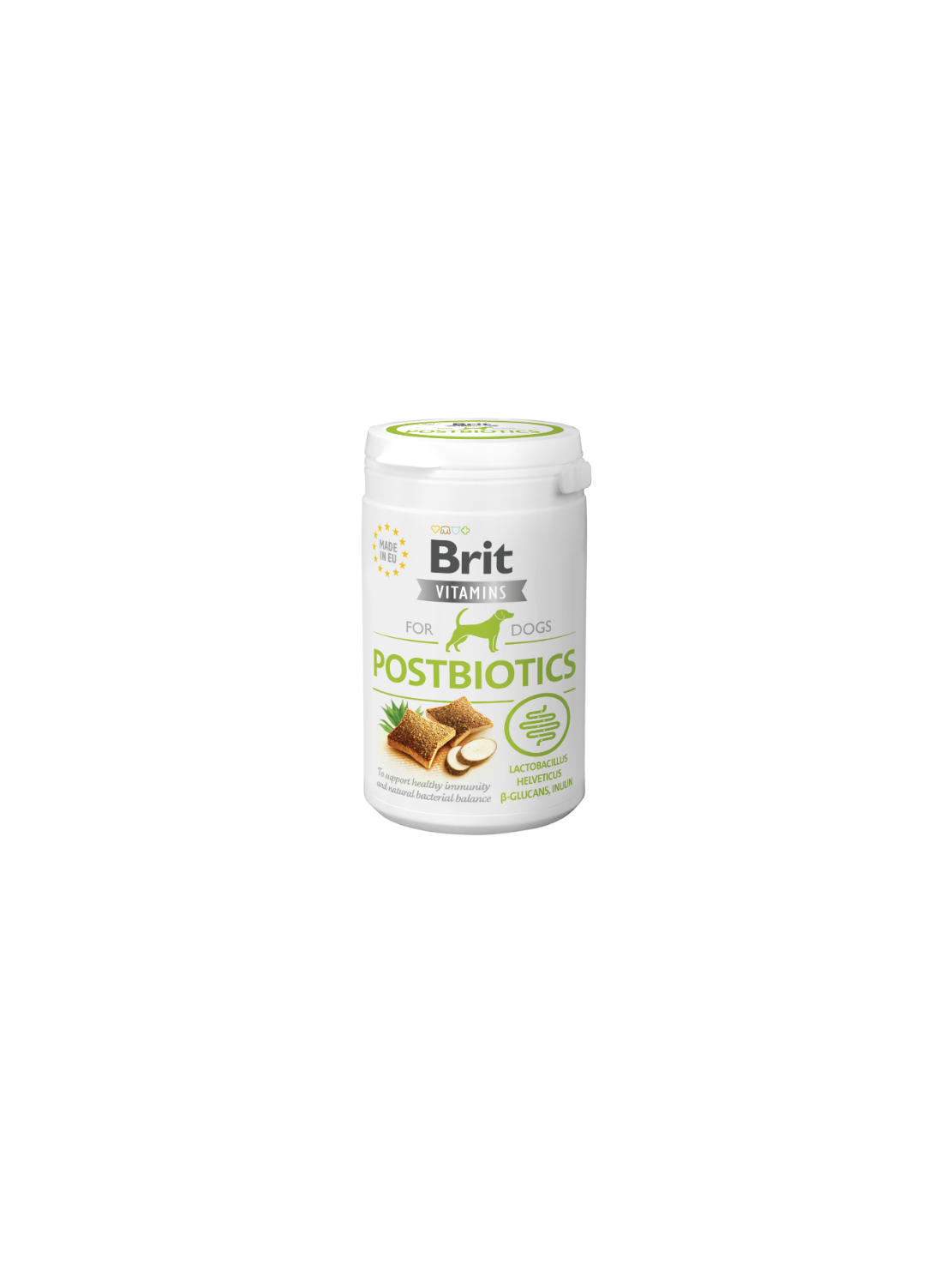 Brit Vitamins Postbiotics 150 g – Funkcjonalny przysmak z postbiotykami na trawienie i odporność dla psów