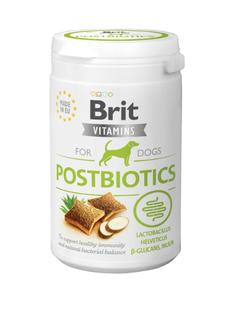 Brit Vitamins Postbiotics 150 g – Funkcjonalny przysmak z postbiotykami na trawienie i odporność dla psów