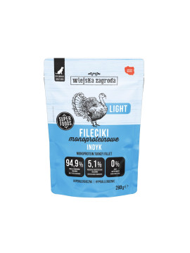 Wiejska Zagroda Fileciki Indyk Light 280 g –...
