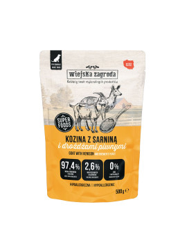 Wiejska Zagroda Kozina z sarniną 500 g –...