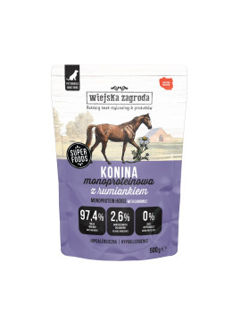 Wiejska Zagroda Monobiałkowa Konina 500 g –...