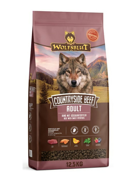 Wolfsblut Dog Countryside Beef - wołowina i bataty 12,5kg