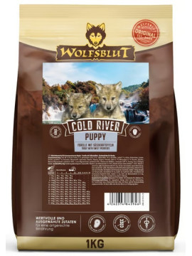 Wolfsblut Dog Cold River Puppy - pstrąg i bataty 1kg