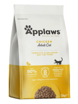 Applaws Cat Adult Chicken 400 g – Bezzbożowa sucha karma z kurczakiem dla dorosłych kotów
