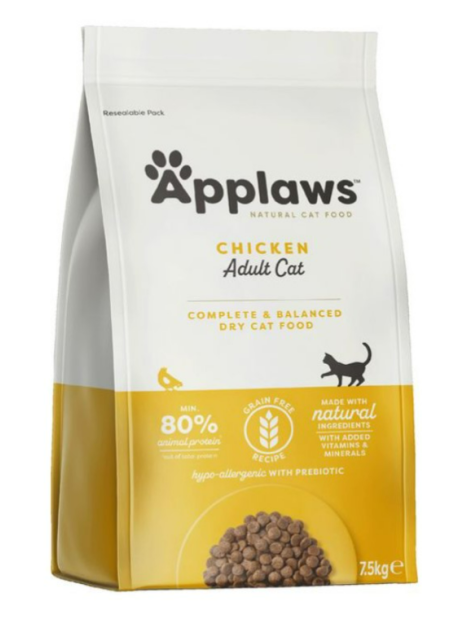 Applaws Cat Adult Chicken 400 g – Bezzbożowa sucha karma z kurczakiem dla dorosłych kotów