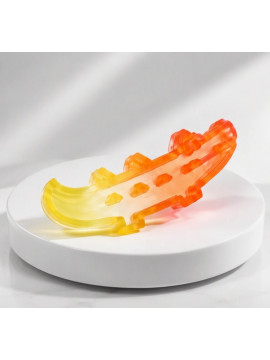 Zolux Zabawka gryzak TPR Gummies Krokodyl 14cm