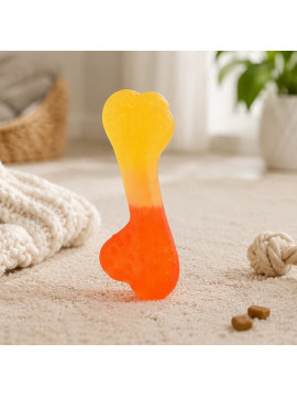Zolux Zabawka gryzak TPR Gummies Kość 17cm